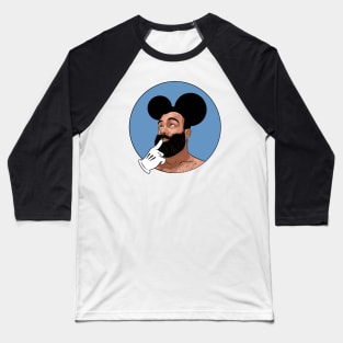 Baby bear - Blue Baseball T-Shirt